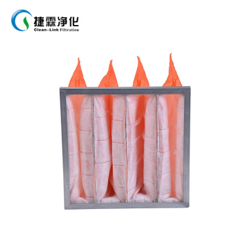 Synthetic Fiber Pocket Air Filter Dust Collector Bag Filter for Air Conditioning HVAC Systems
